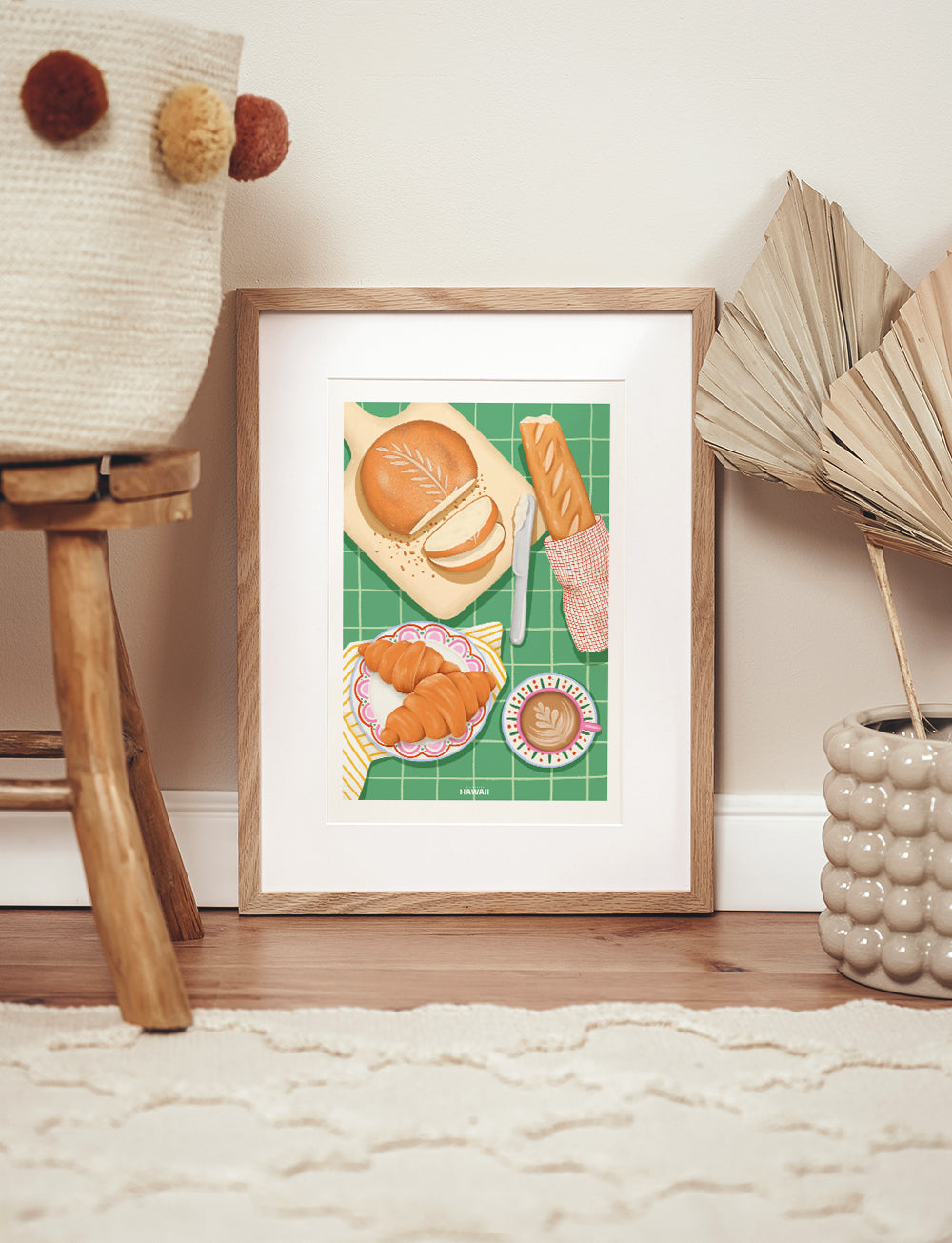 Affiche Le boulanger