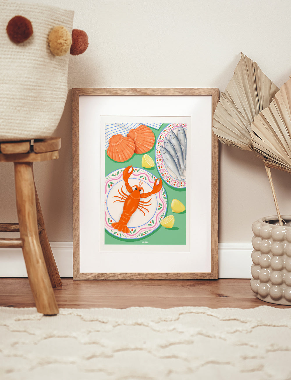 Affiche Le poissonnier