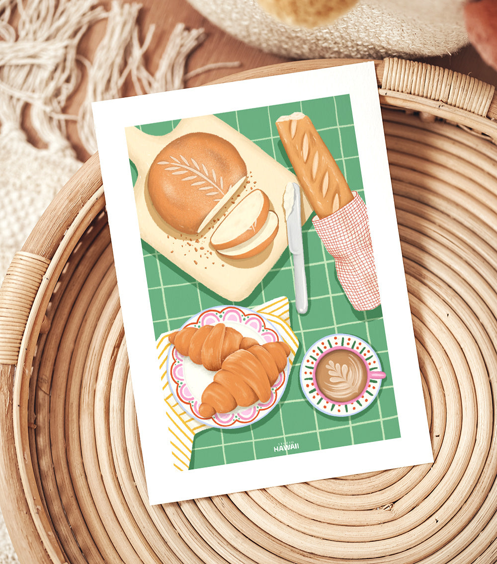 Affiche Le boulanger