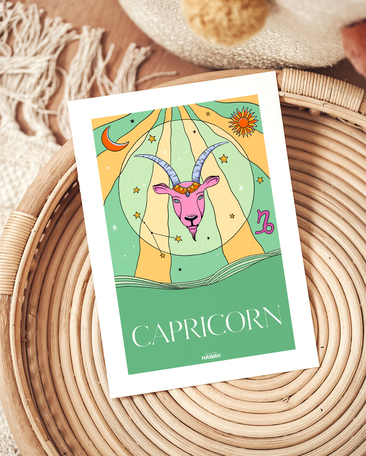 Capricorn astro poster