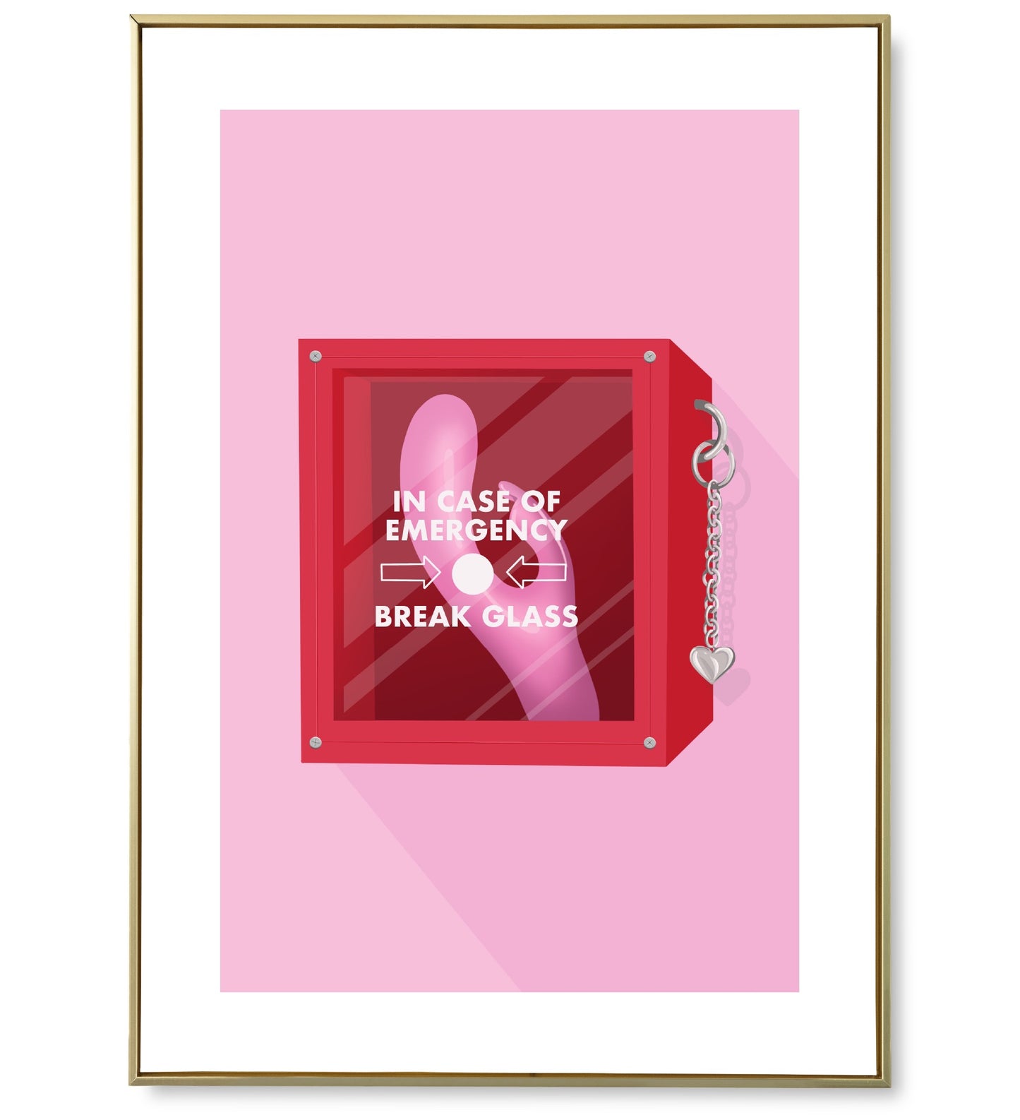 Affiche Emergency Rabbit vibromasseur