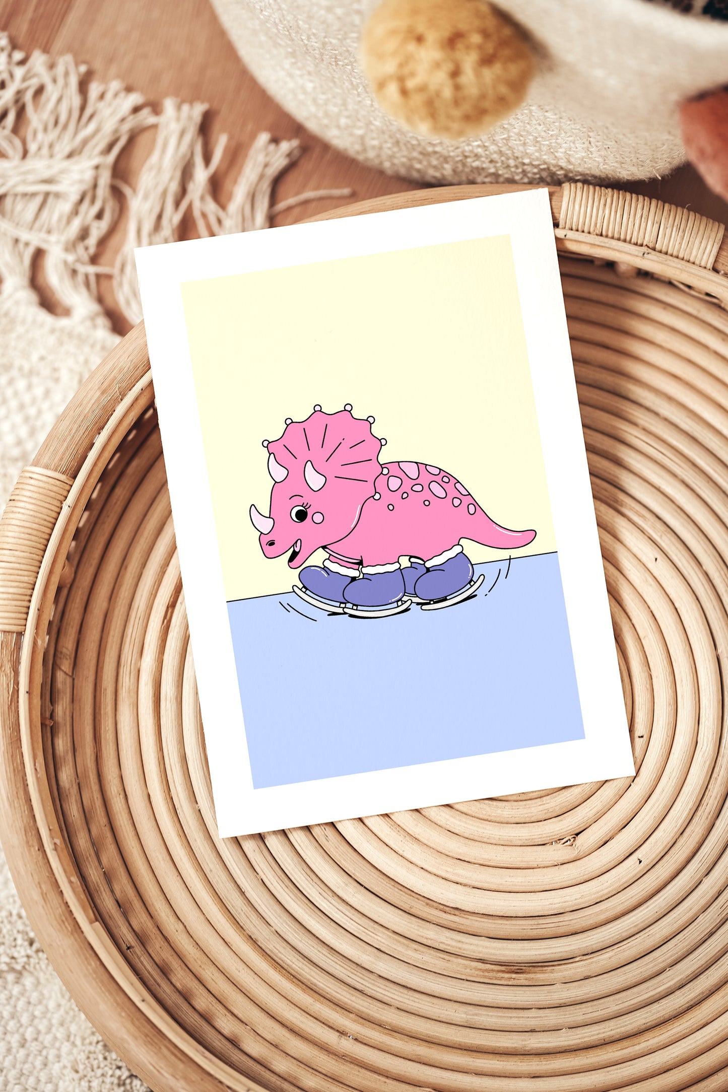 Affiche Dinosaure On ice