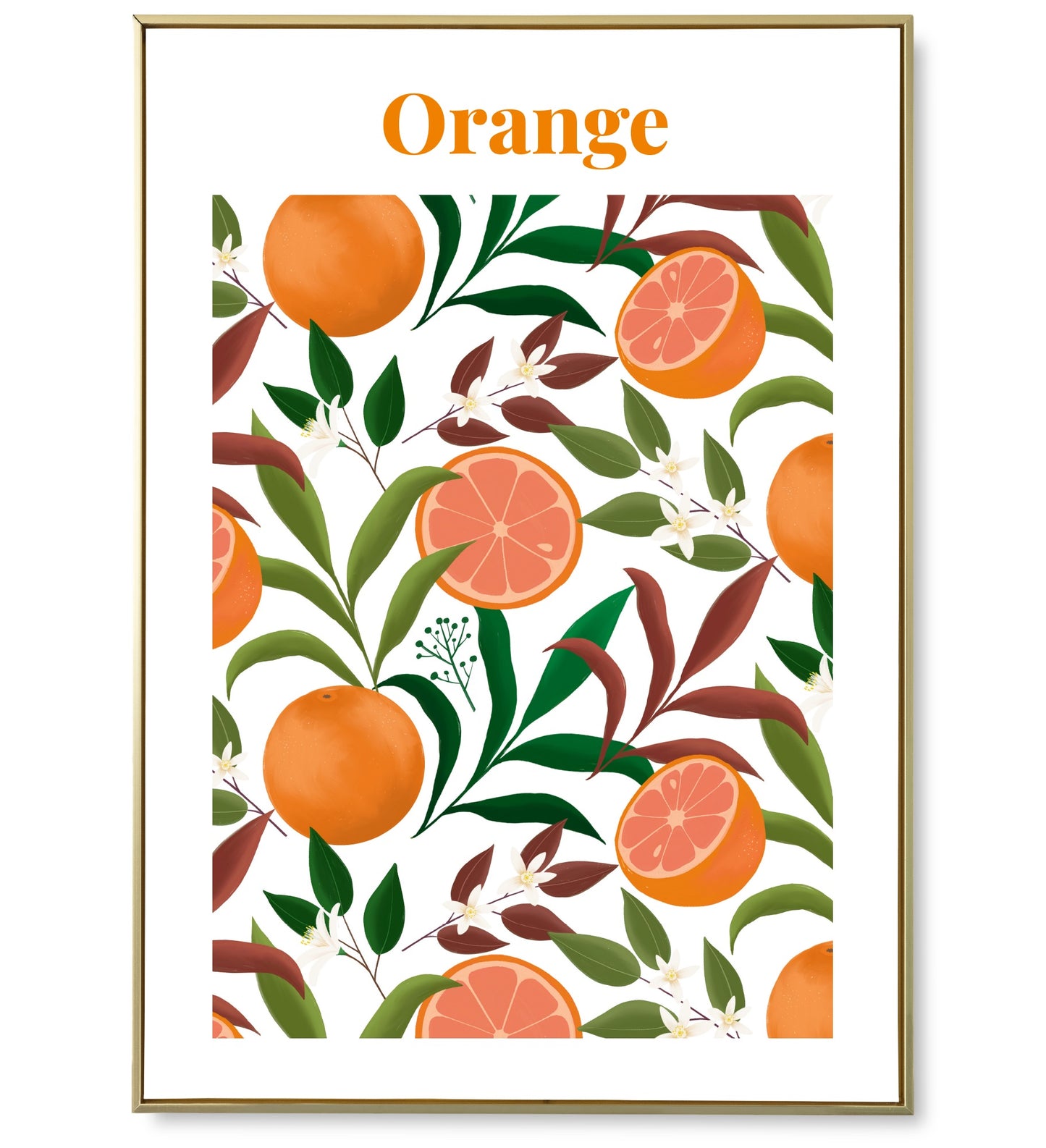 Affiche Orange