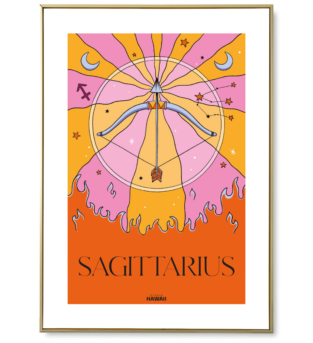 Sagittarius astro poster