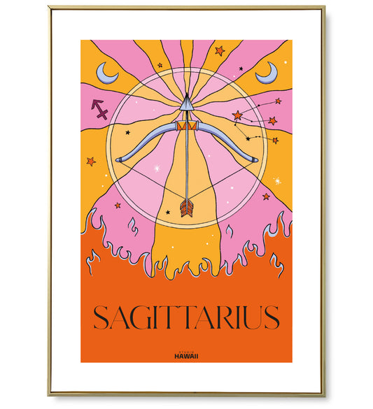 Sagittarius astro poster