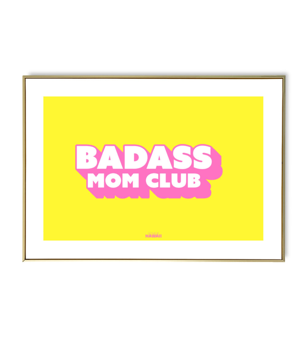 Affiche Badass mom club