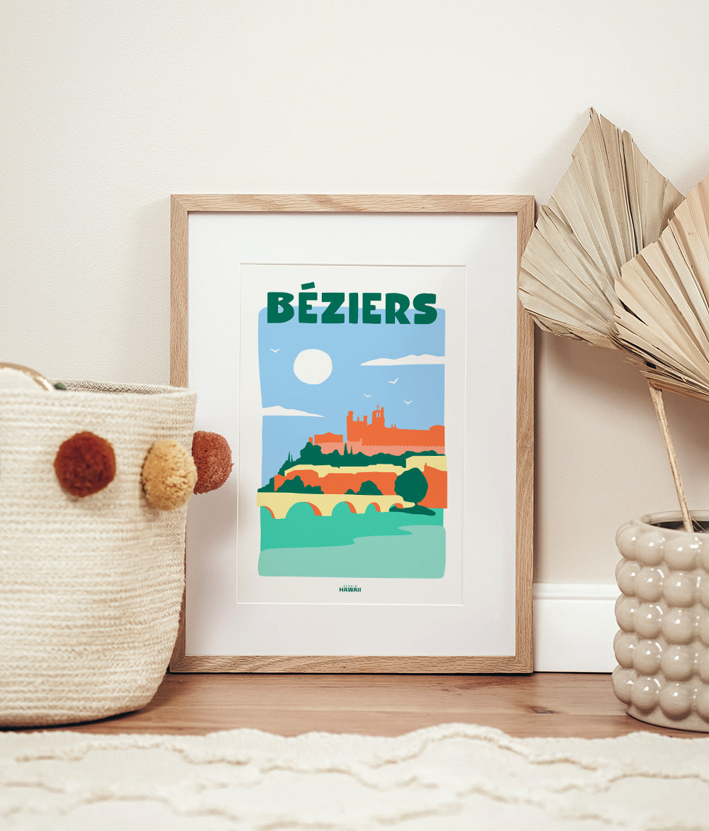 Affiche ville Béziers