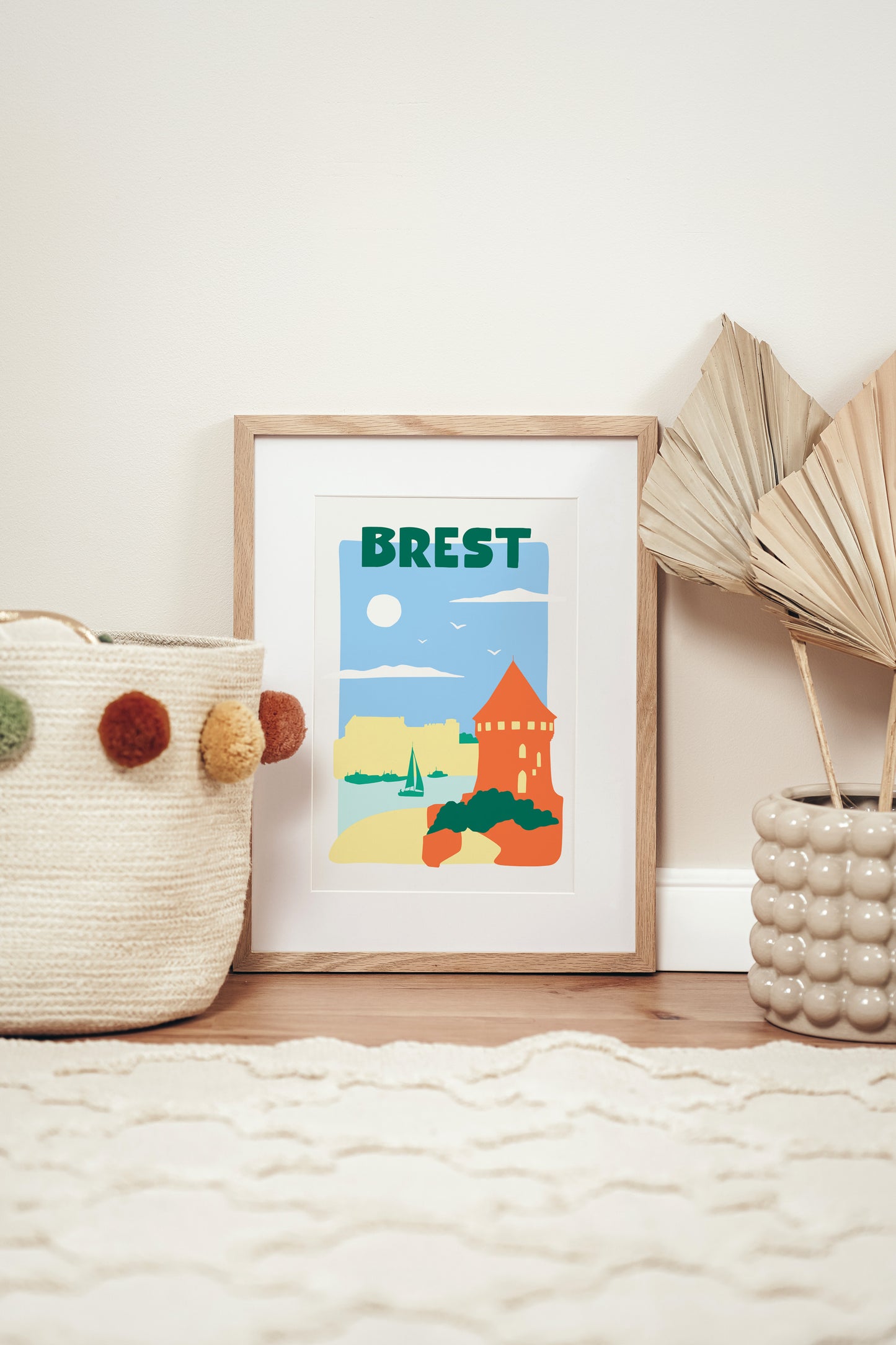 Affiche ville Brest