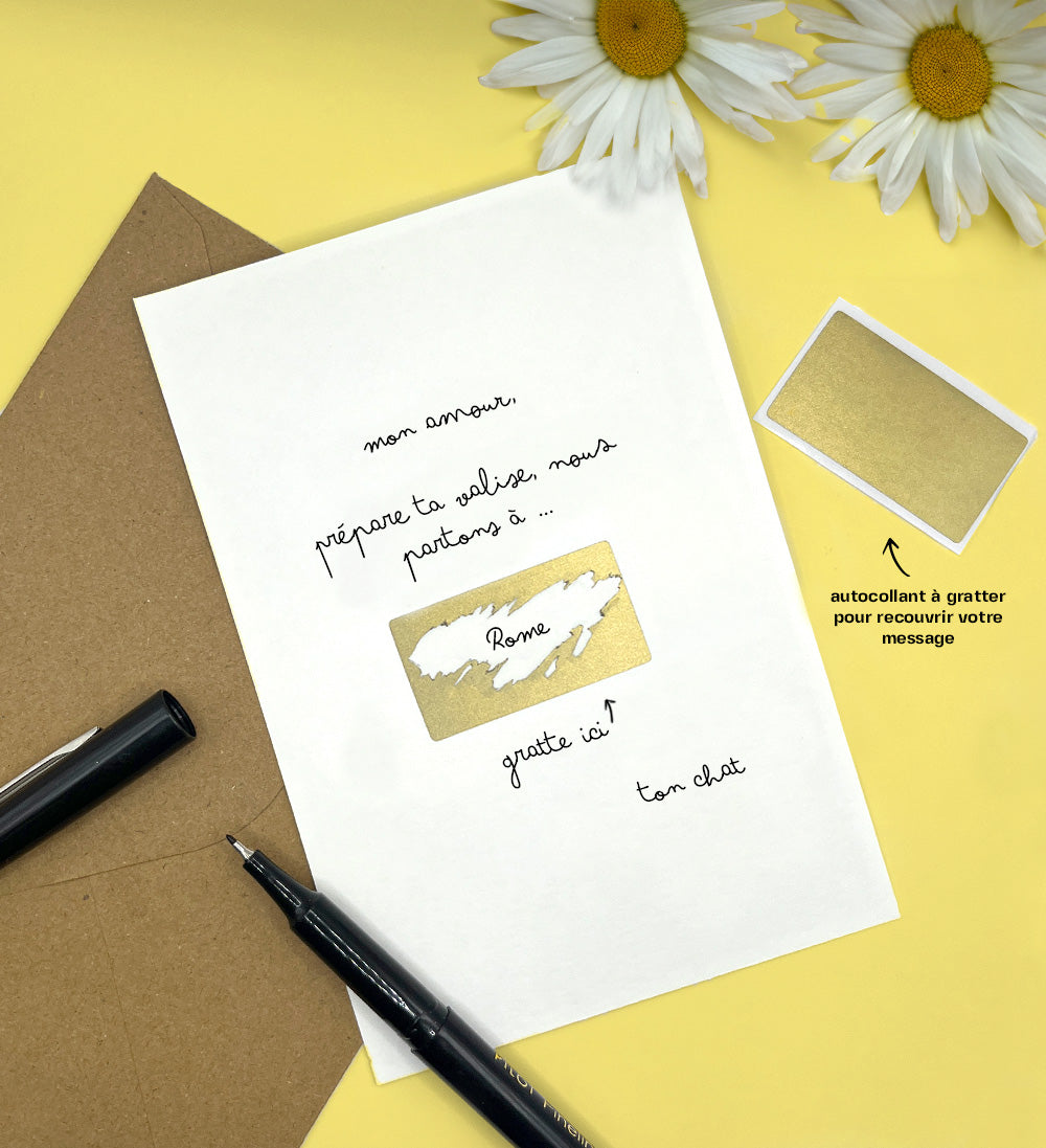 Carte Merci Beaucoup - Cerises