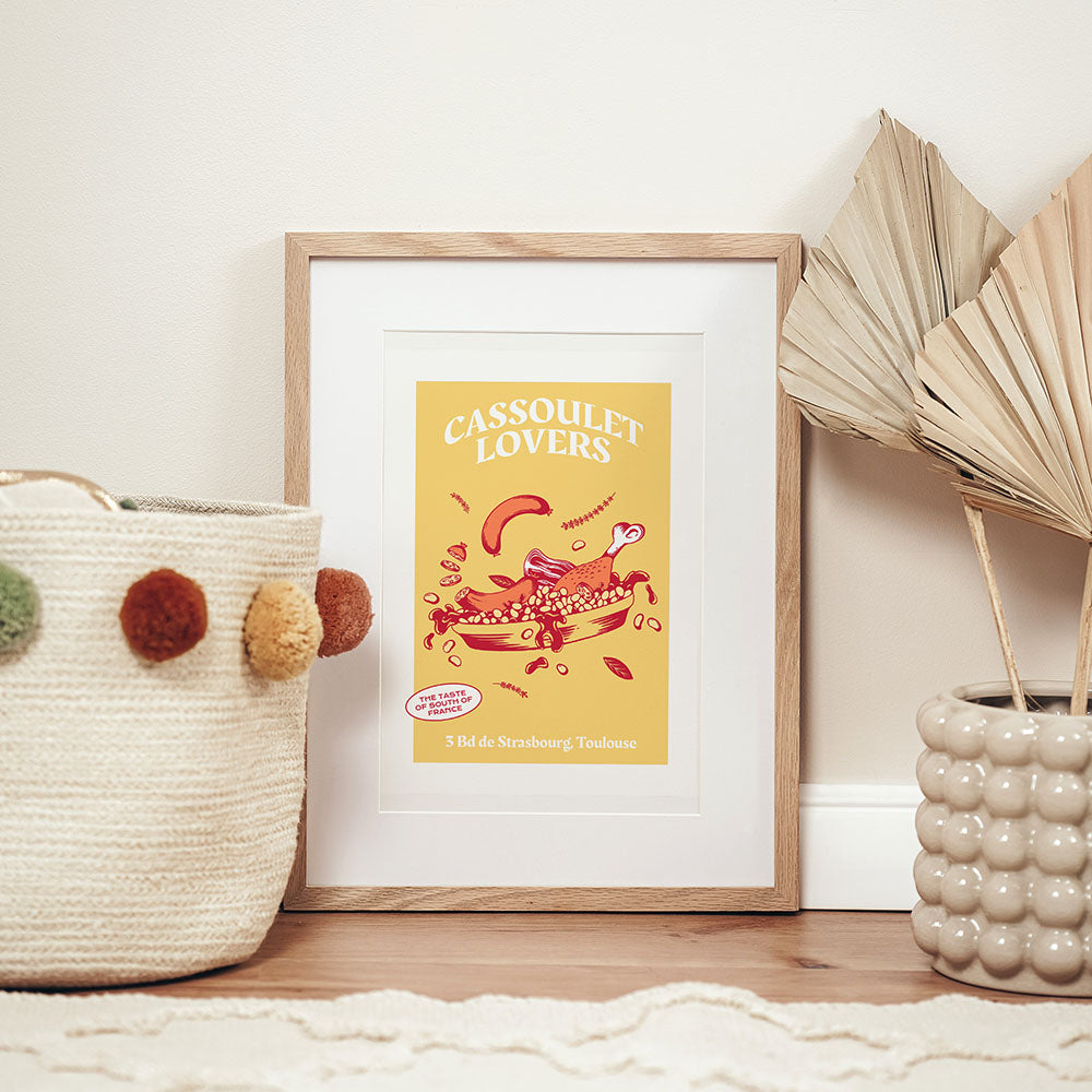 Affiche Cassoulet lovers