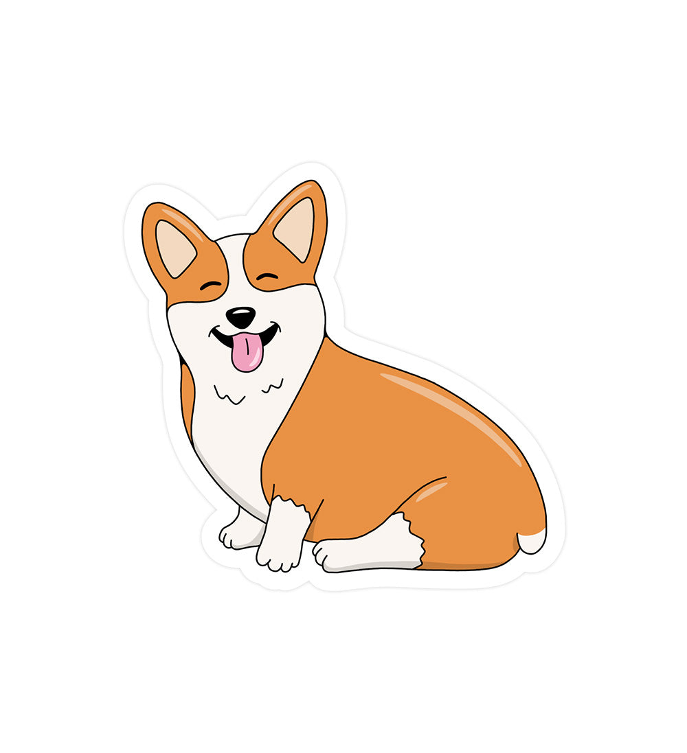 Sticker Corgi