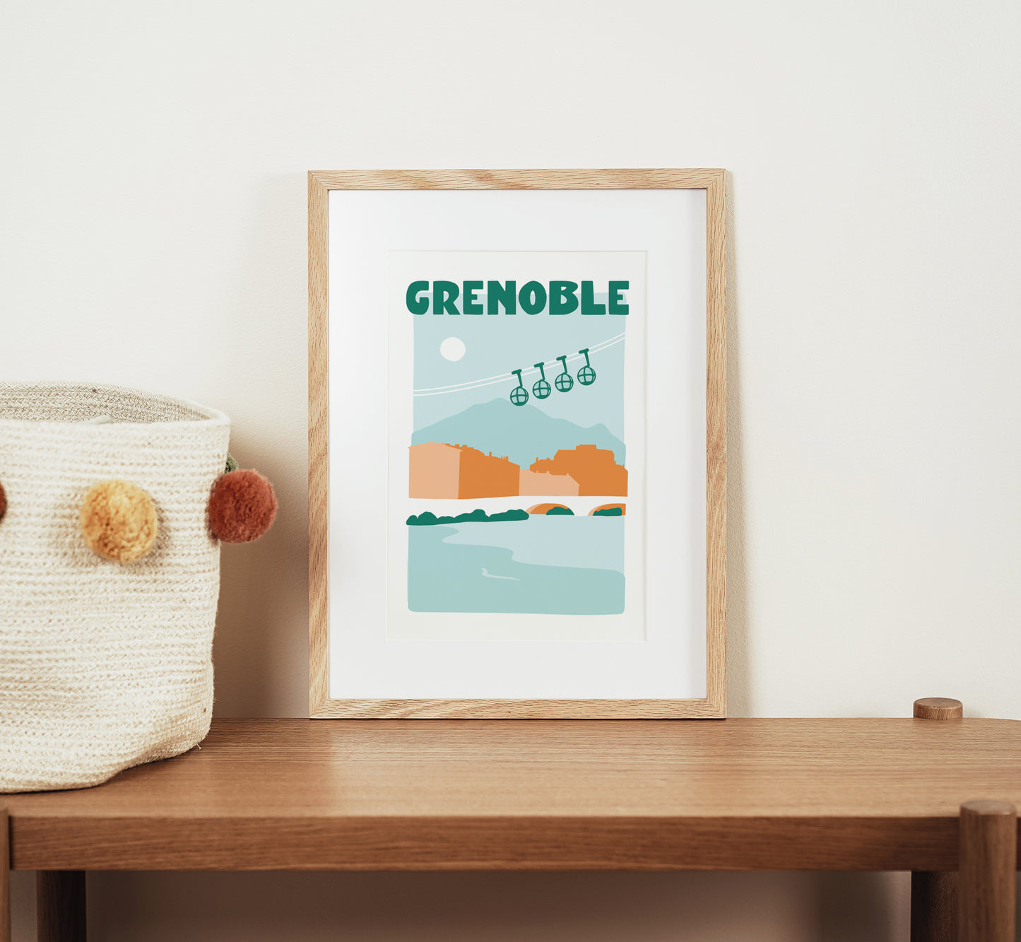 Affiche ville Grenoble