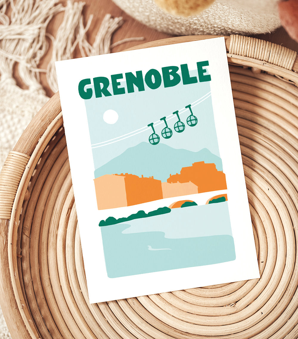 Affiche ville Grenoble