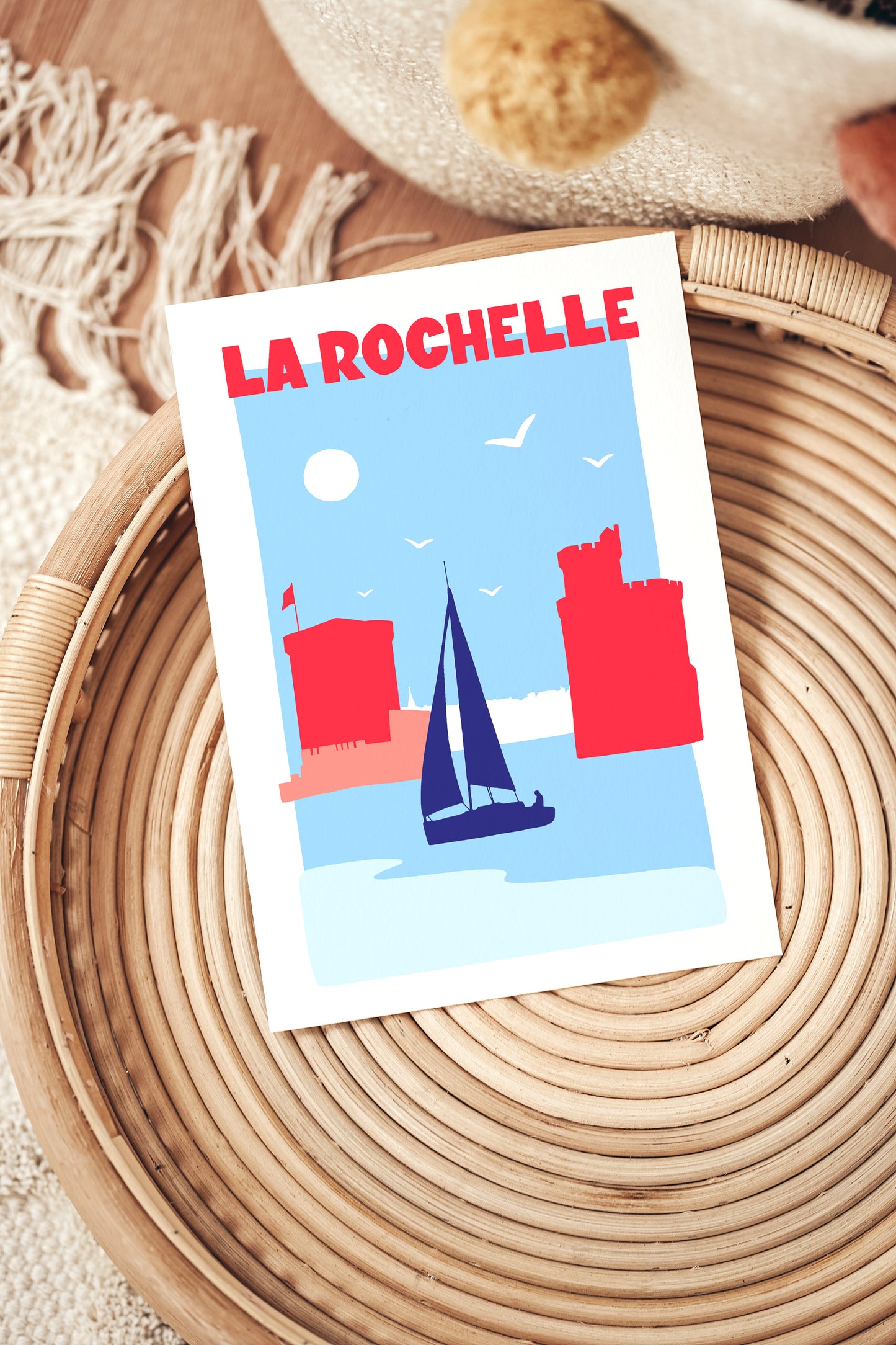 Affiche ville La Rochelle