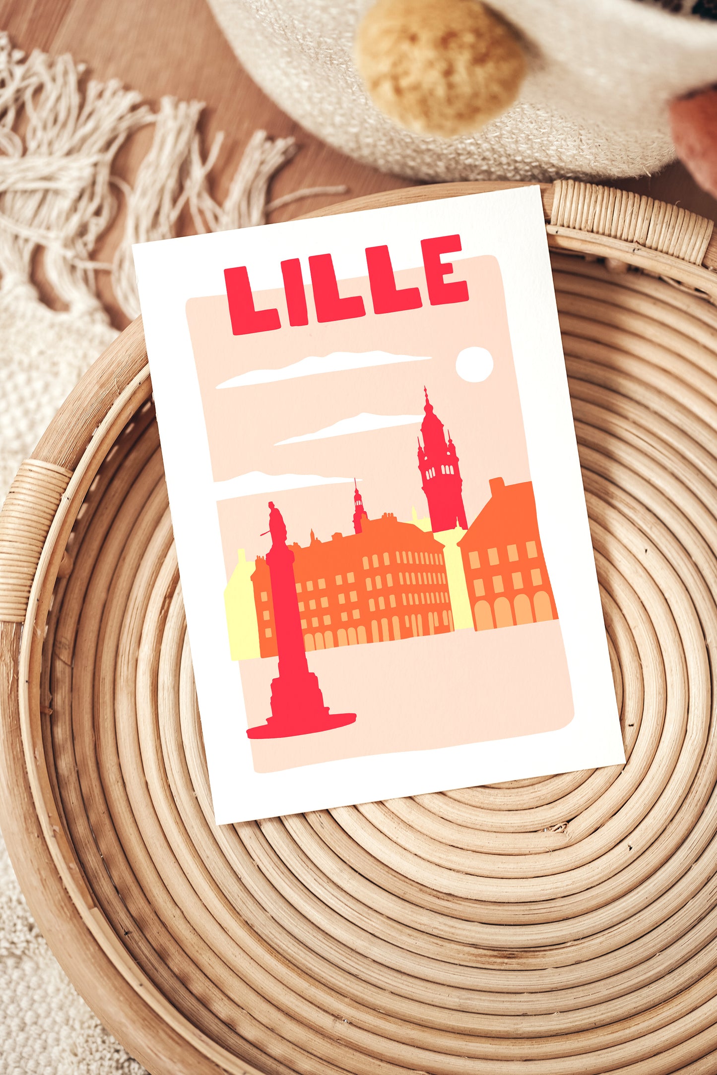 Affiche ville Lille