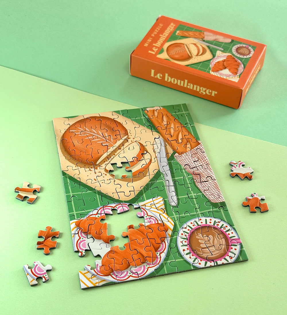 Mini puzzle 99 pièces - Le Boulanger