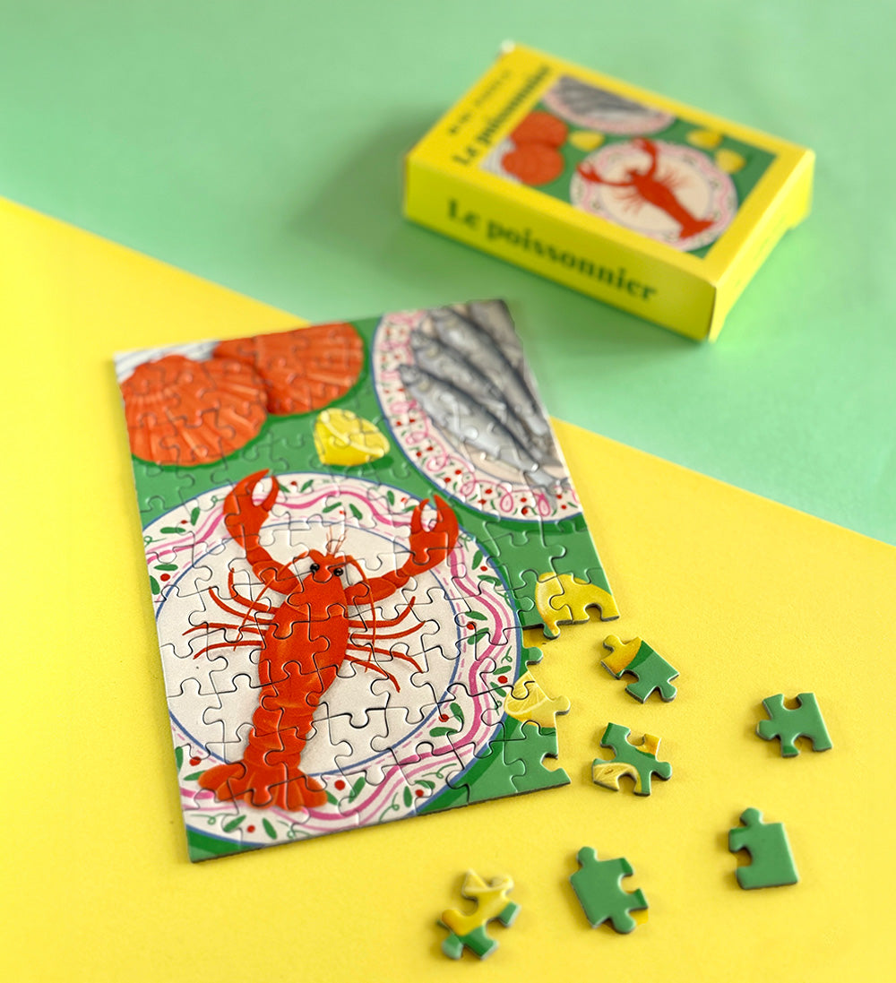 Mini puzzle 99 pièces - Le Poissonnier