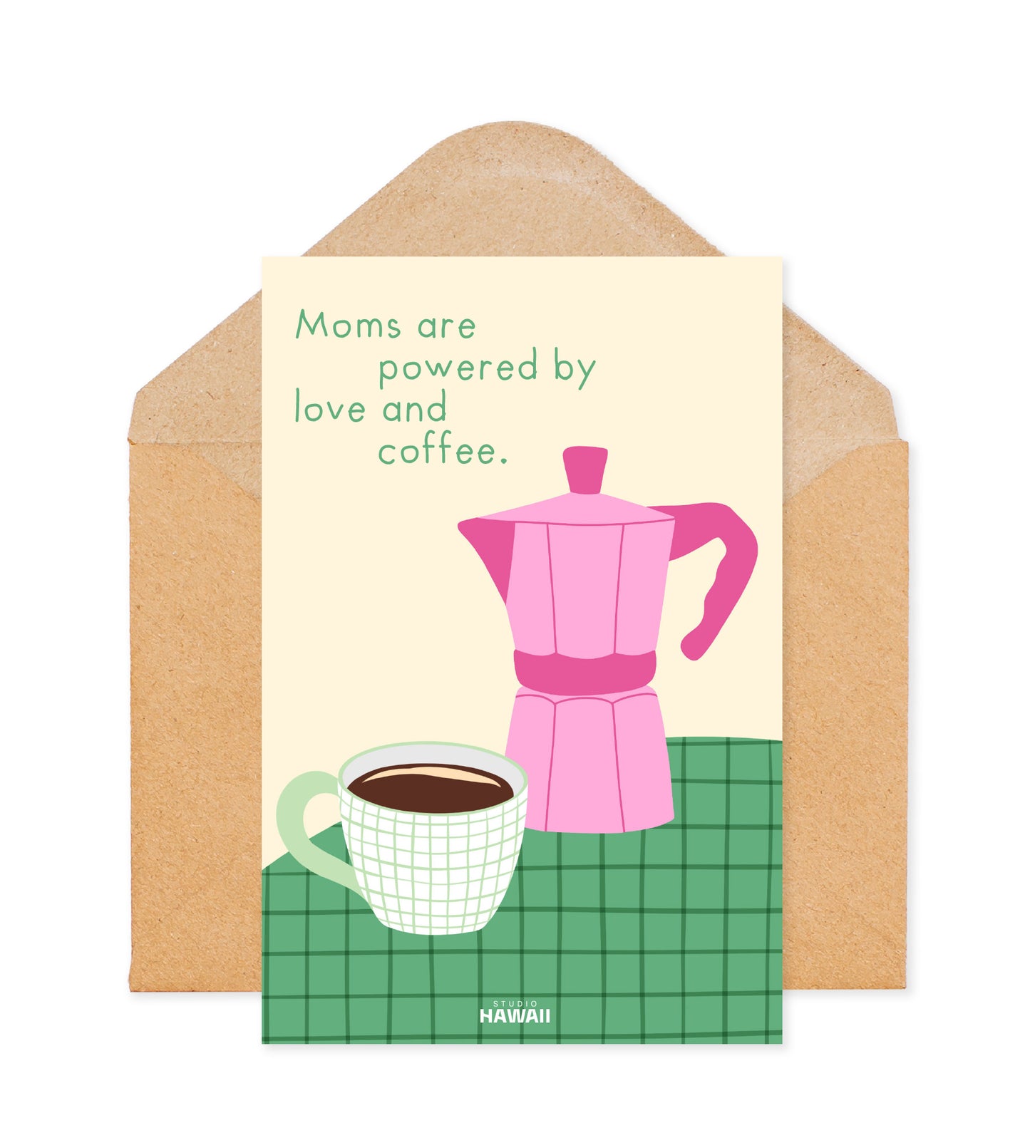 Carte Mom and coffee