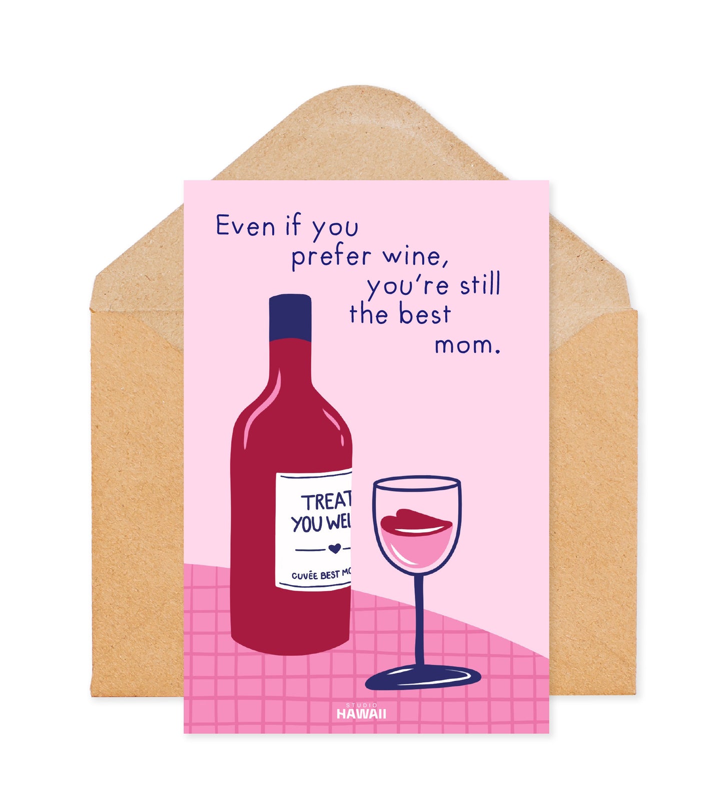 Carte Mom and wine