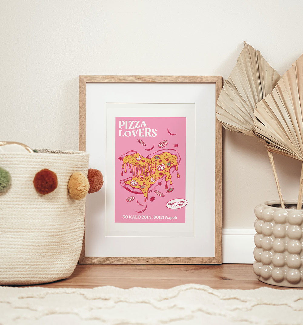Affiche Pizza lovers
