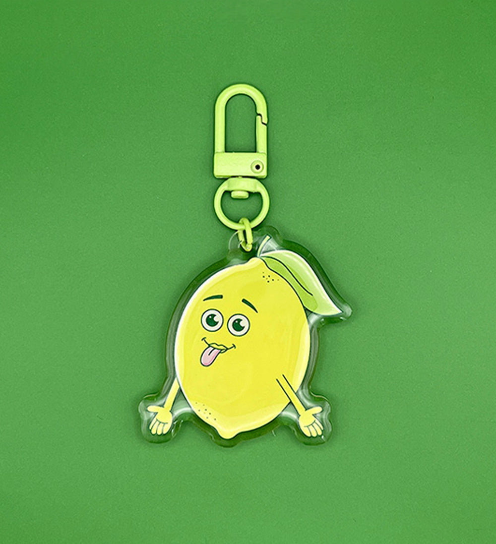 Porte-clés citron