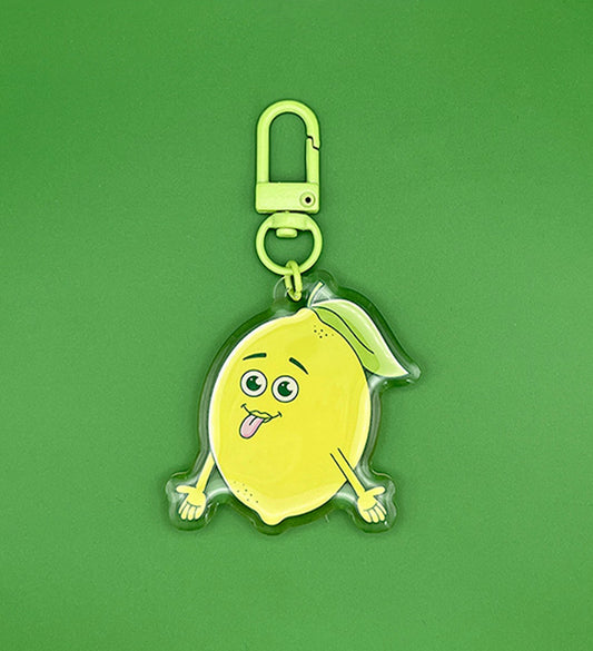 Porte-clés citron