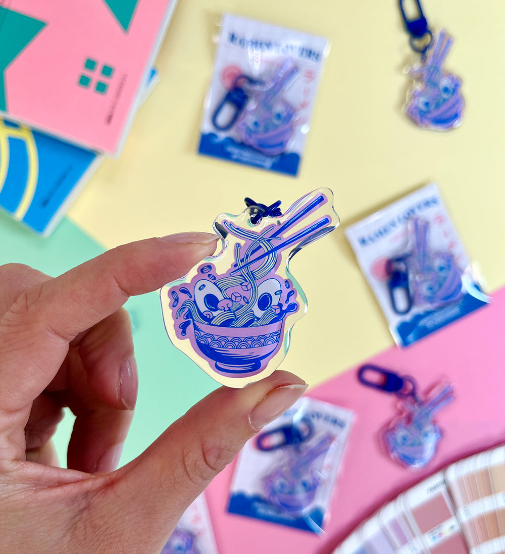 Ramen keychain