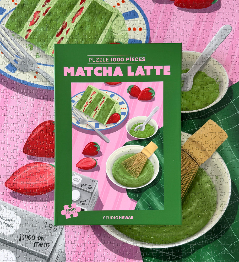 Puzzle 1000 pièces - Matcha Latte