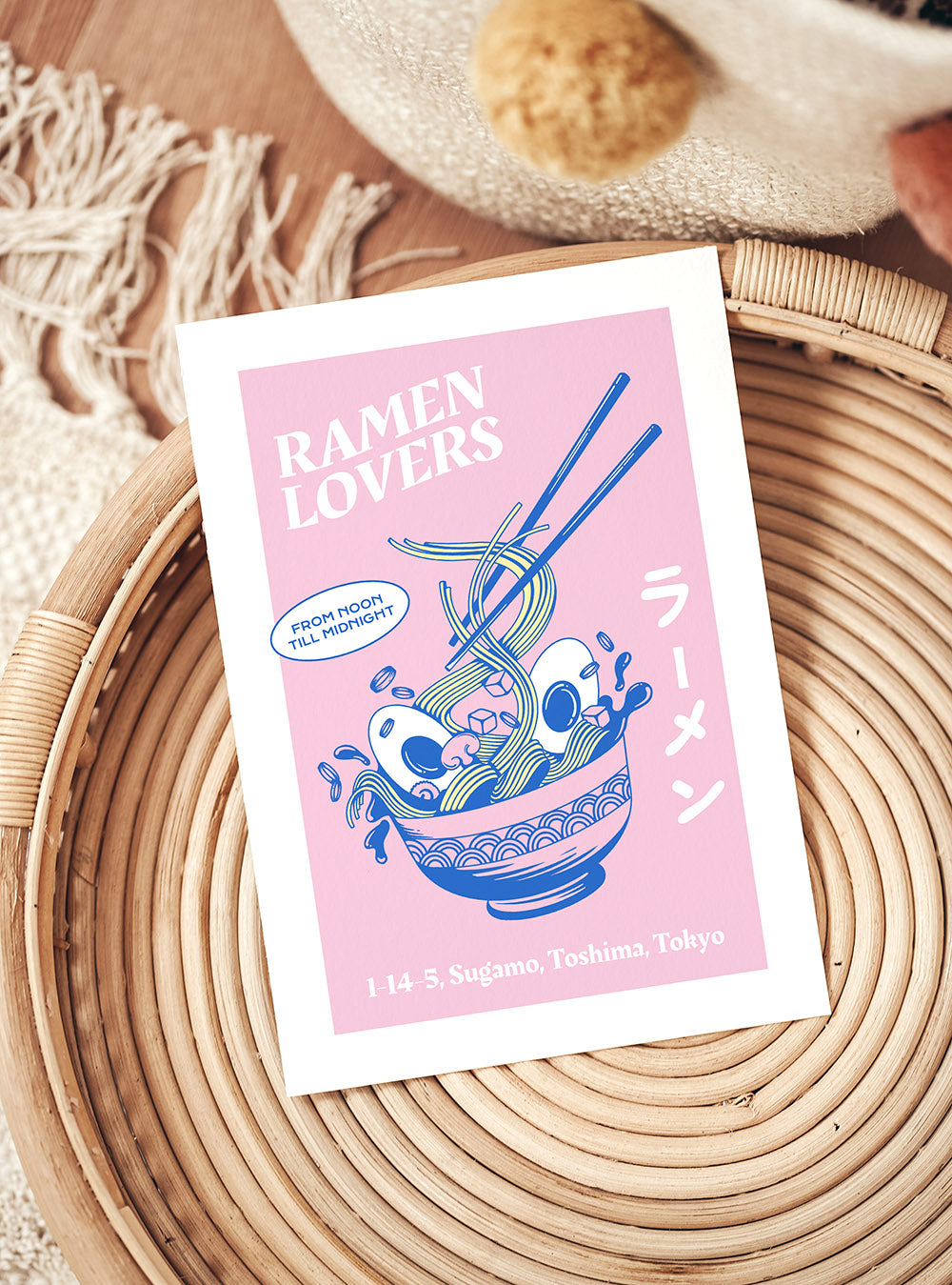 Affiche Ramen lovers