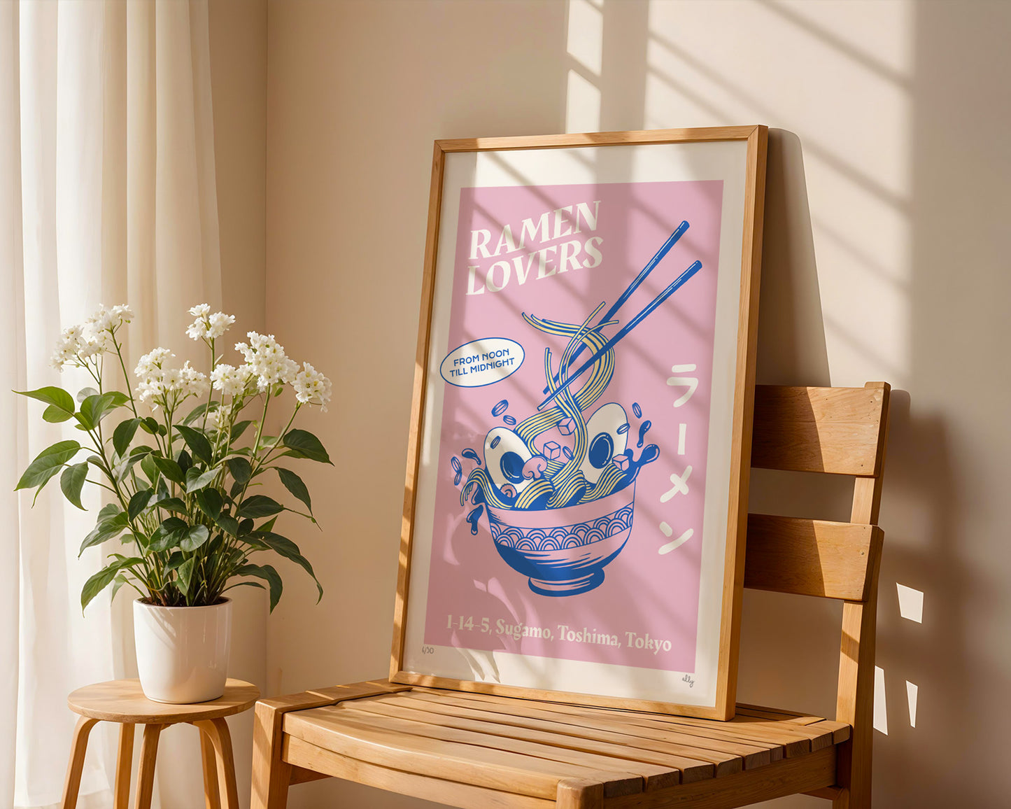 Affiche Ramen lovers
