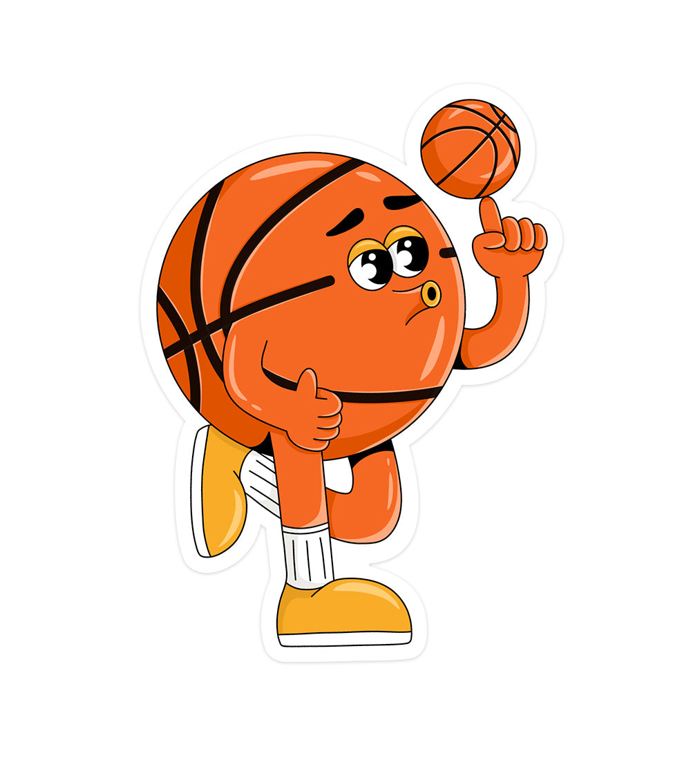 Sticker Ballon de basket