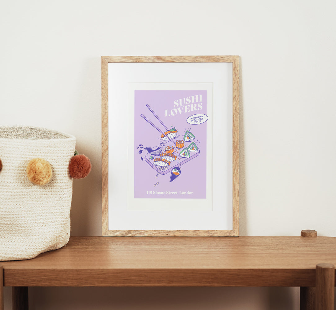 Affiche Sushi lovers