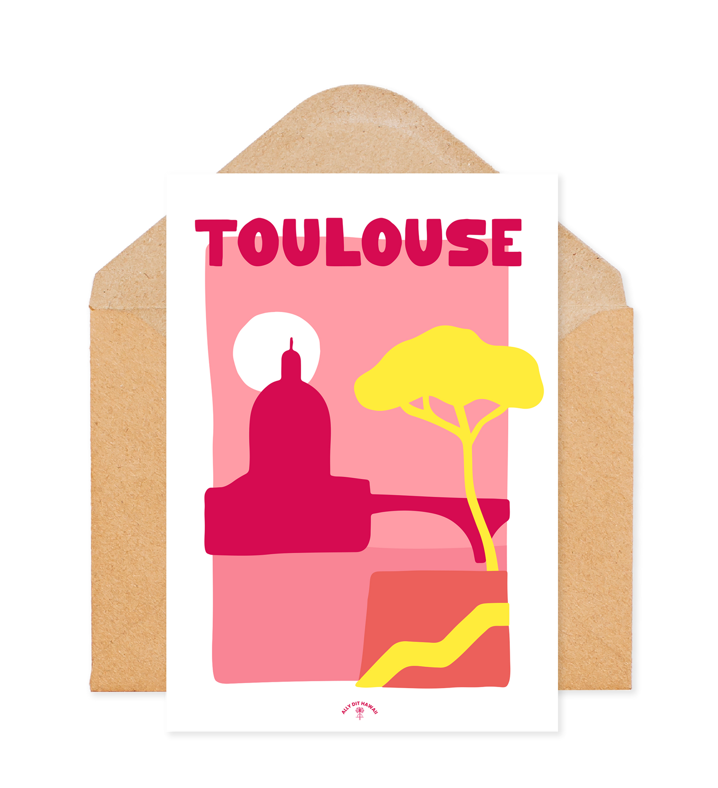 Affiche ville Toulouse