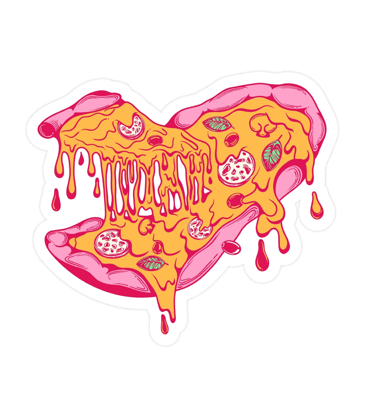 Sticker Pizza Lovers