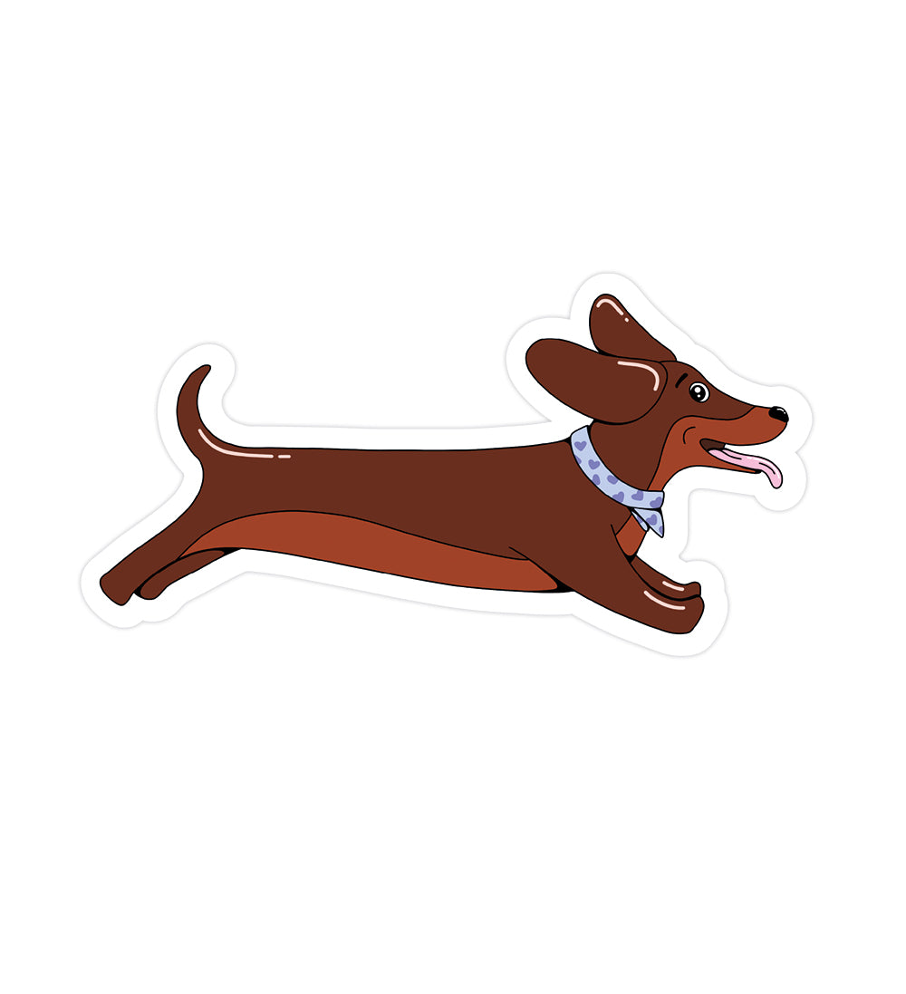 Sticker Teckel