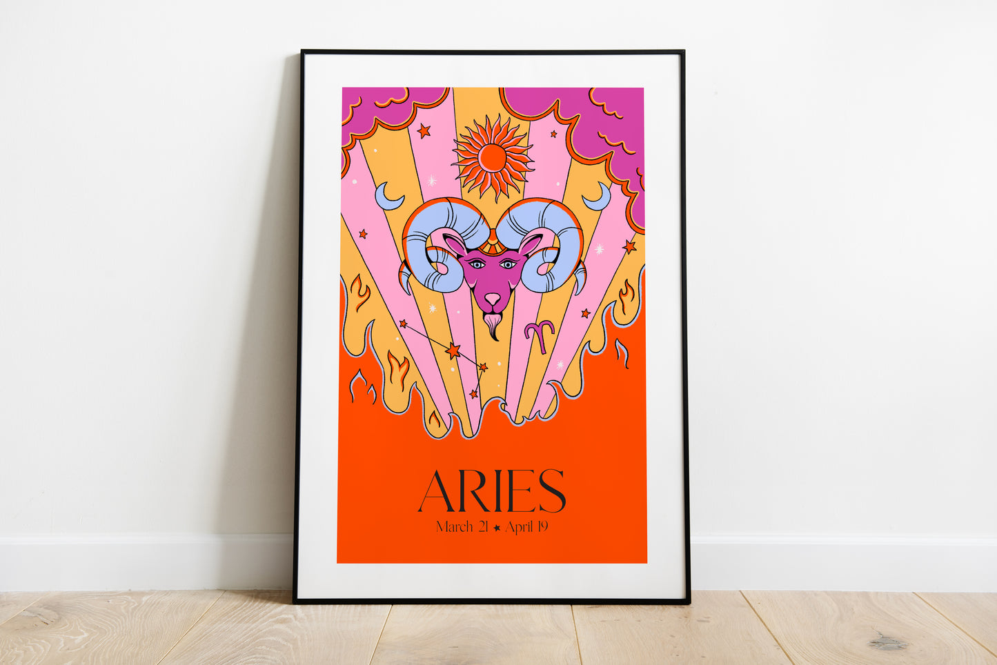 Affiche astro Aries