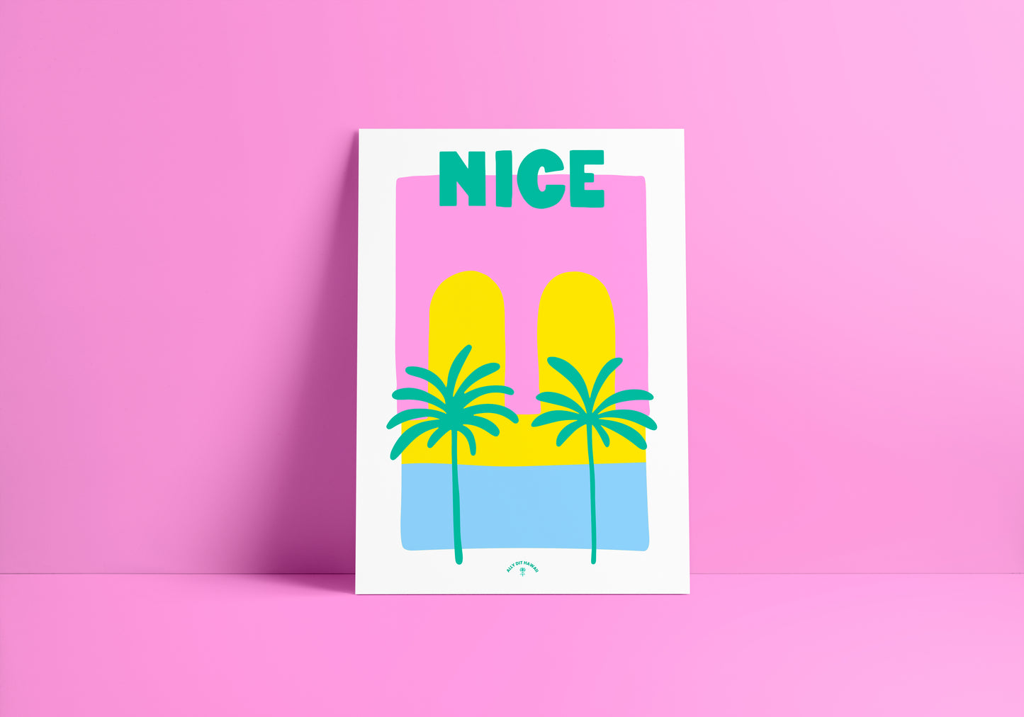 Affiche ville Nice