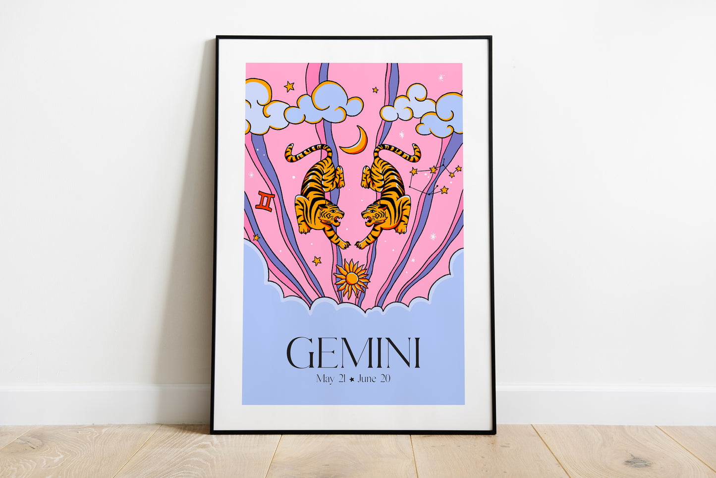 Affiche astro Gemini