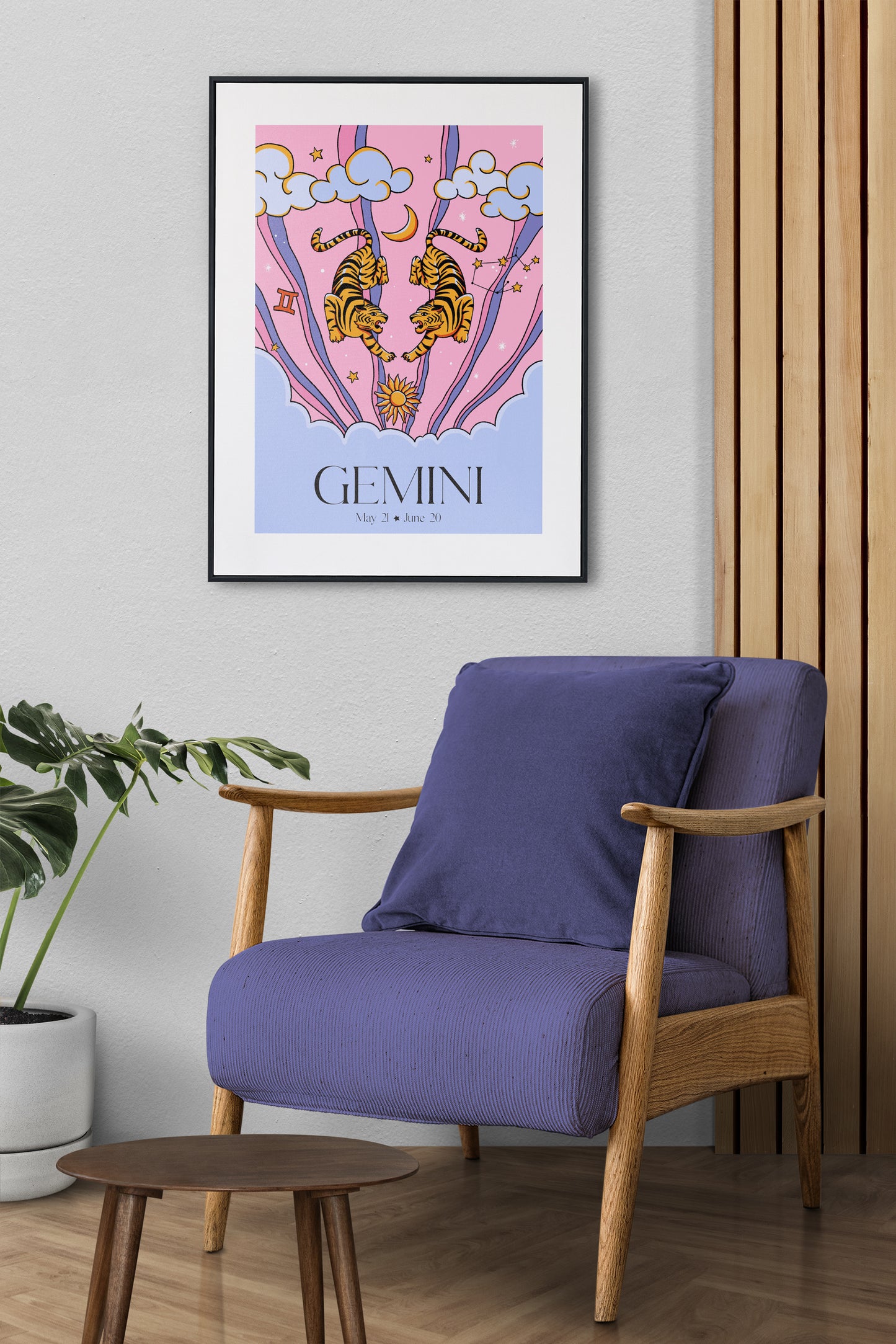 Affiche astro Gemini