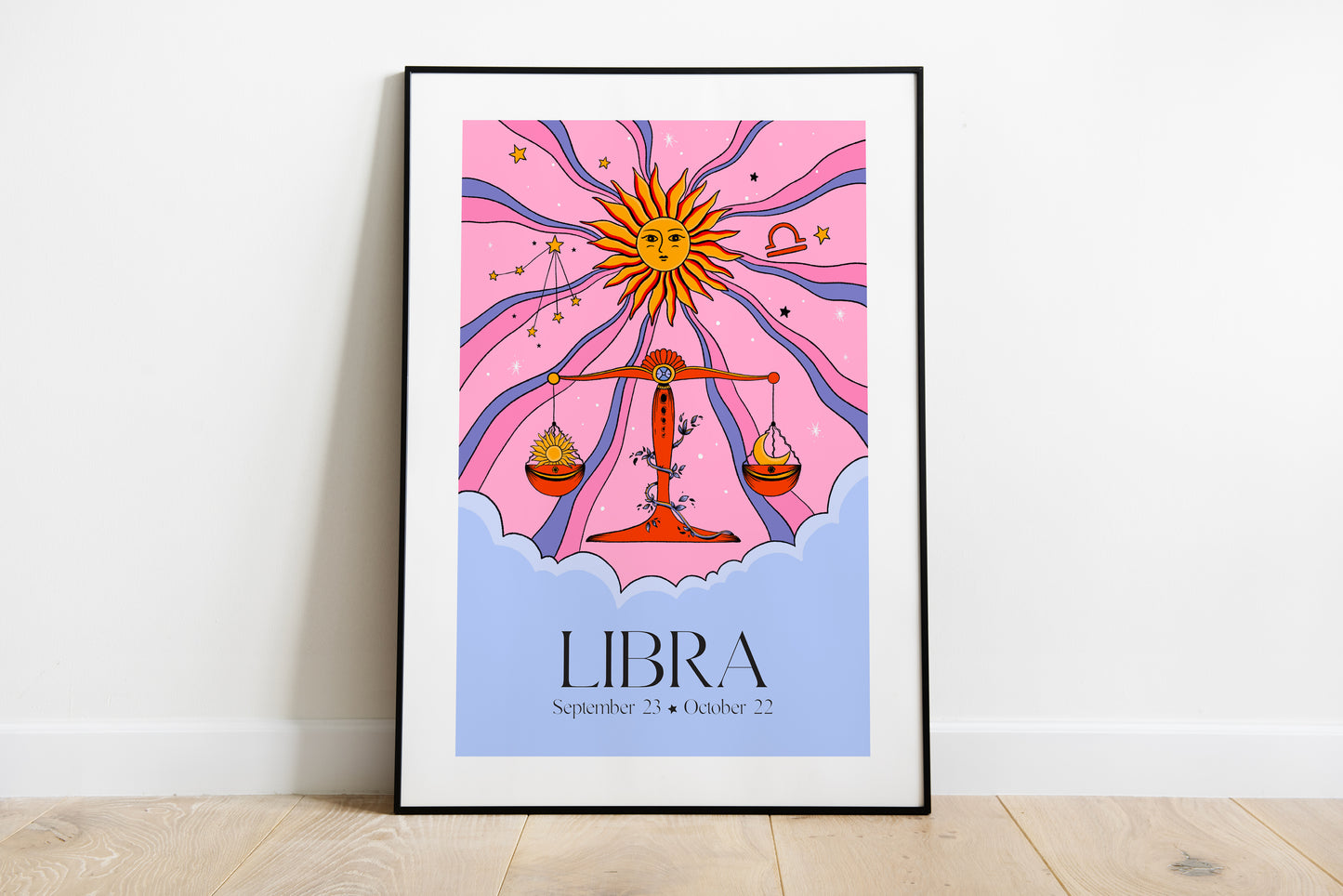 Affiche astro Libra