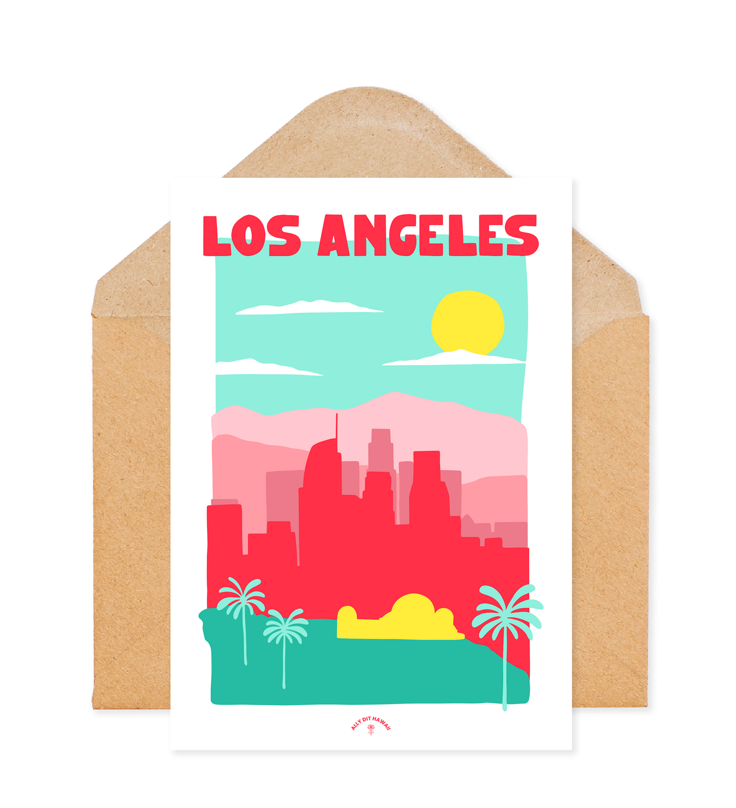 Affiche ville Los Angeles