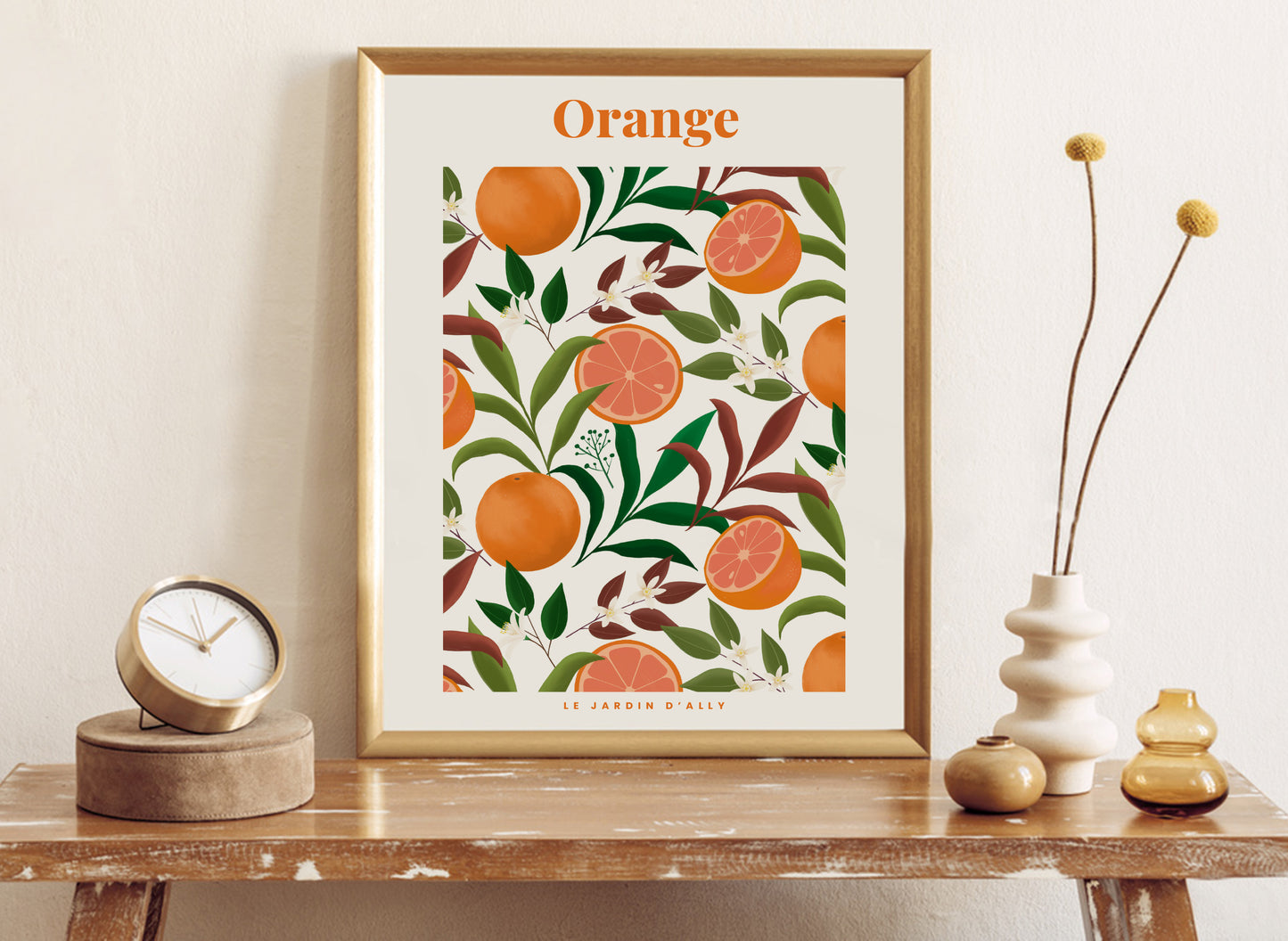 Affiche Orange