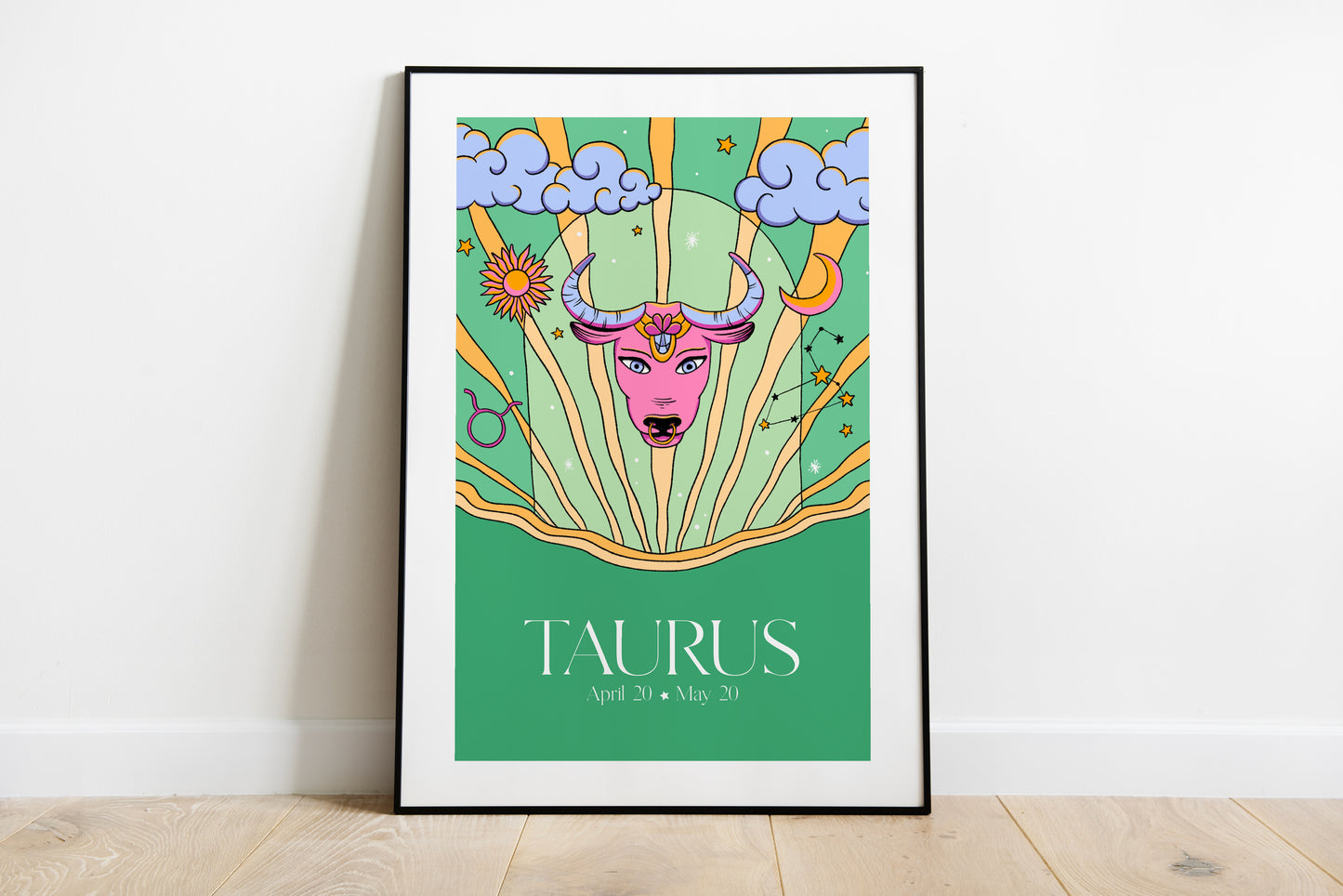 Affiche astro Taurus