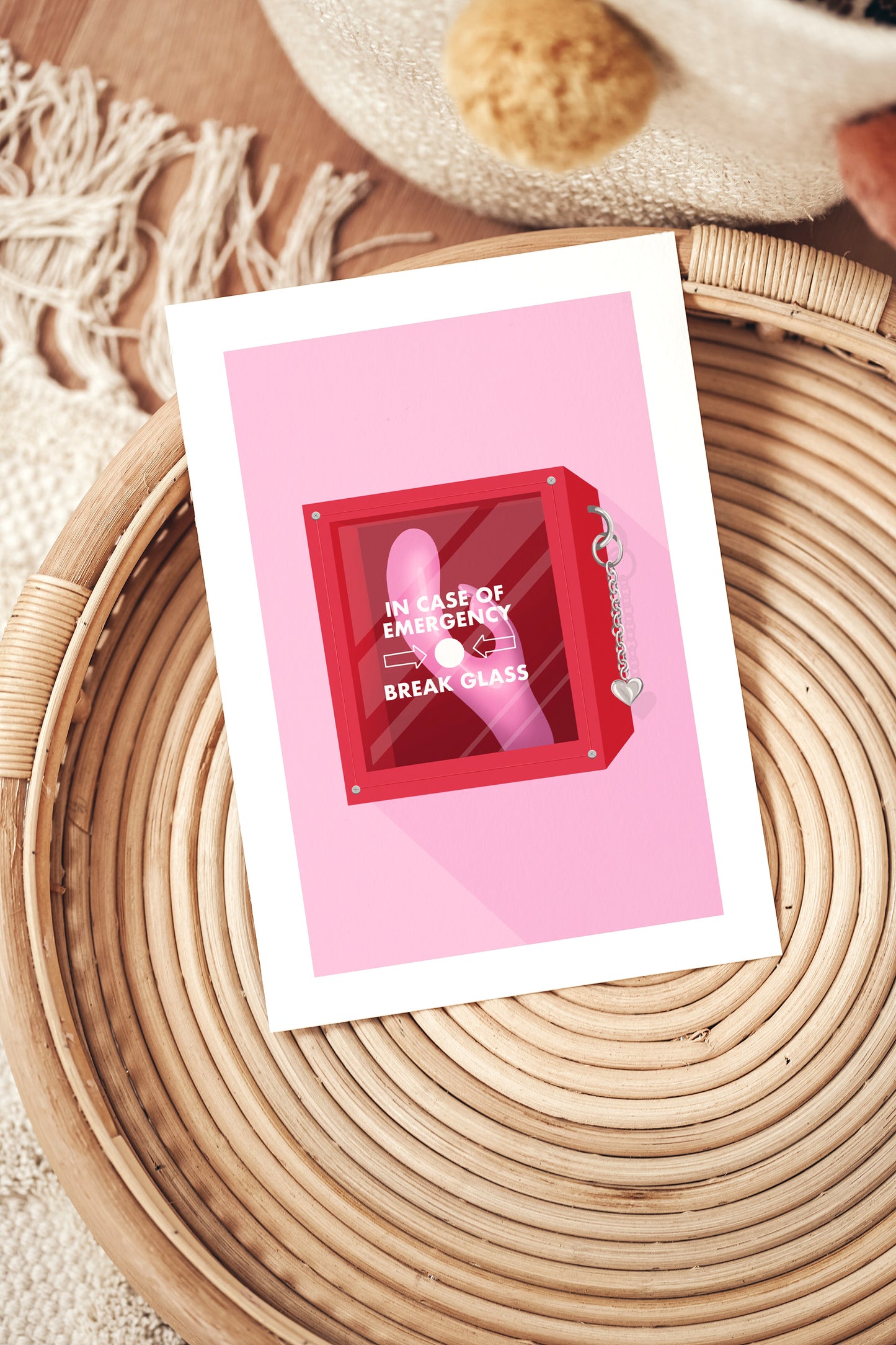 Affiche Emergency Rabbit vibromasseur