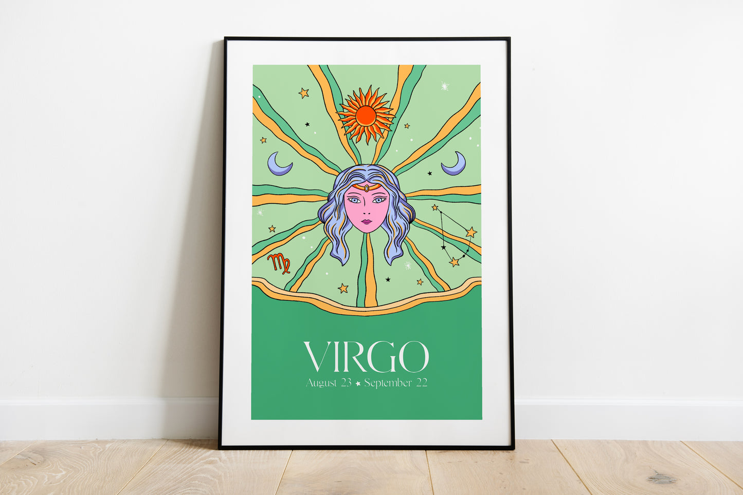 Affiche astro Virgo