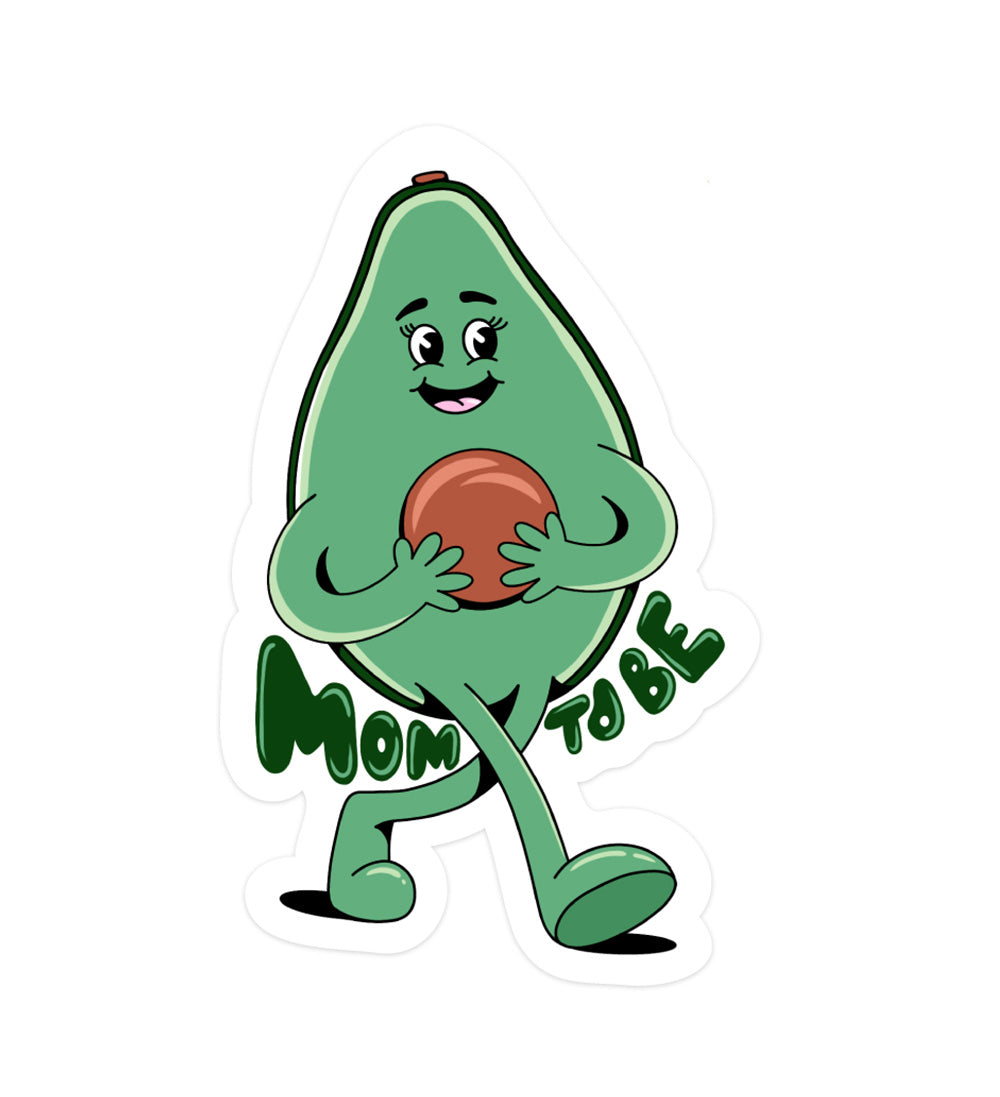 Sticker Avocat Mom