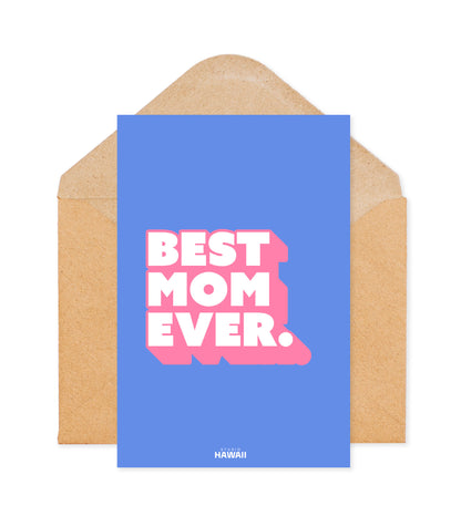 Carte Best mom ever