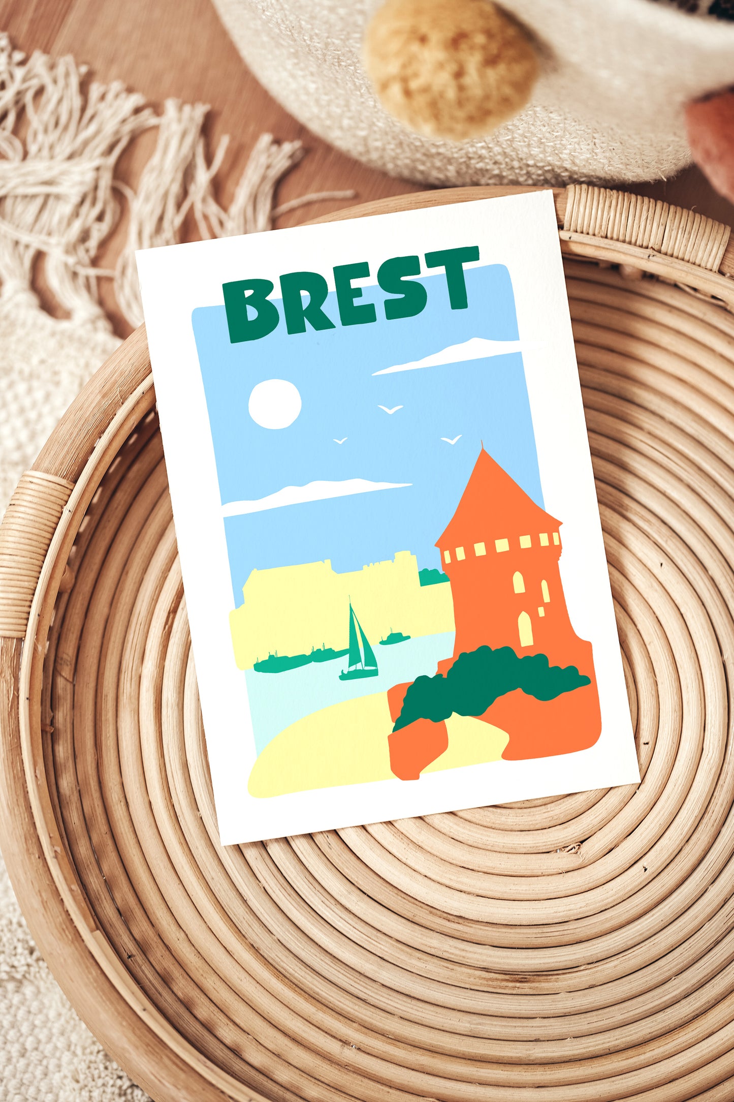 Affiche ville Brest