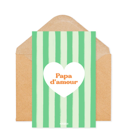 Carte Papa d'amour