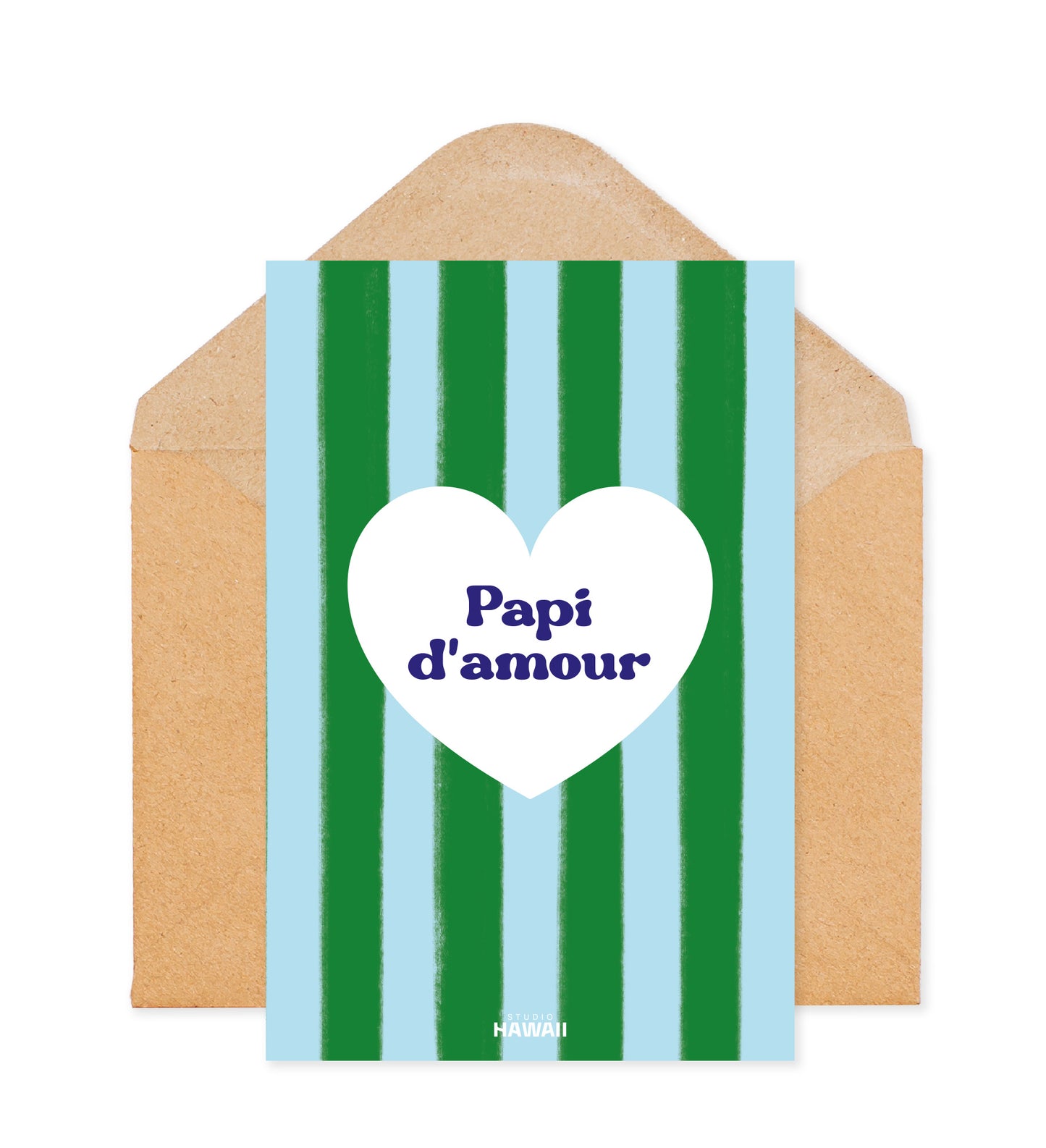 Carte Papi d'amour